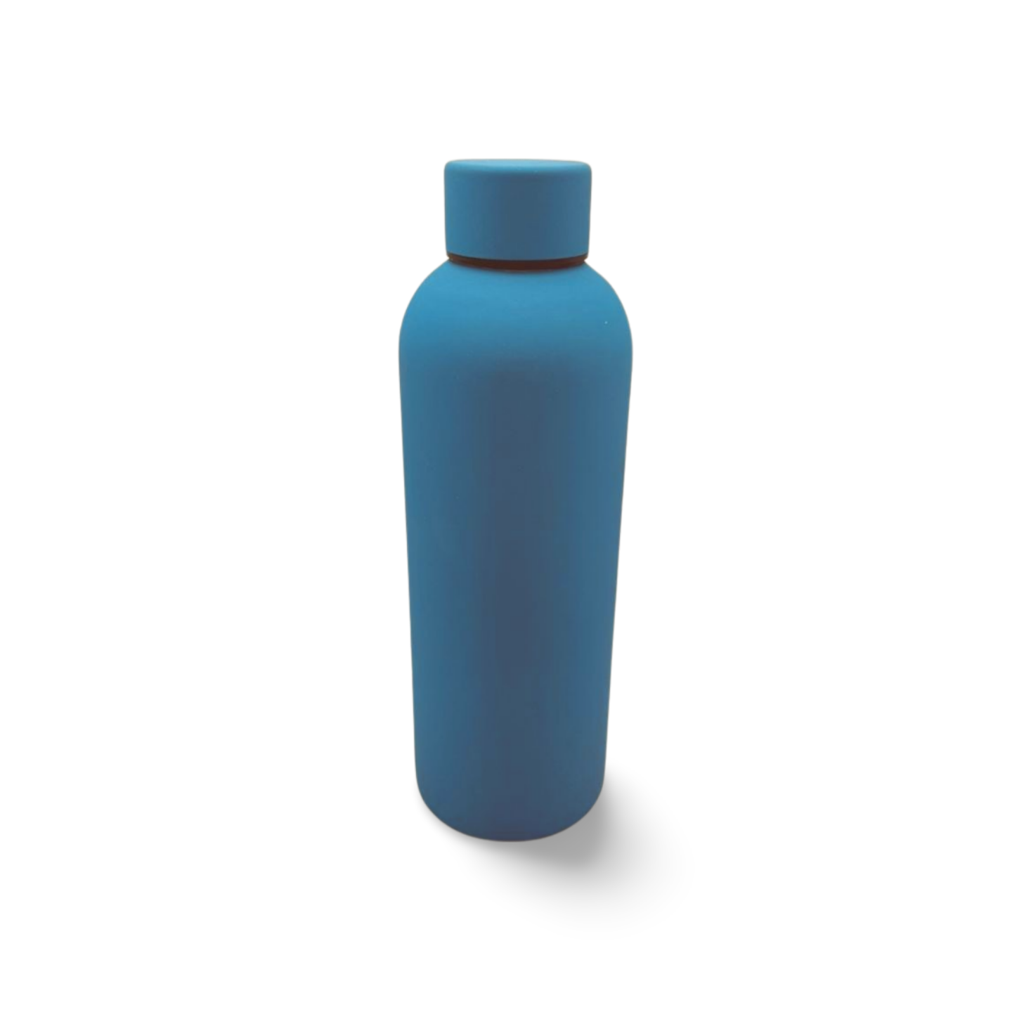 Personalized water bottle with engraving – matte soft-touch and double wall, 500ml
