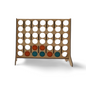 4 in a Row in Wood – Handmade, Montessori-Inspired Family Game