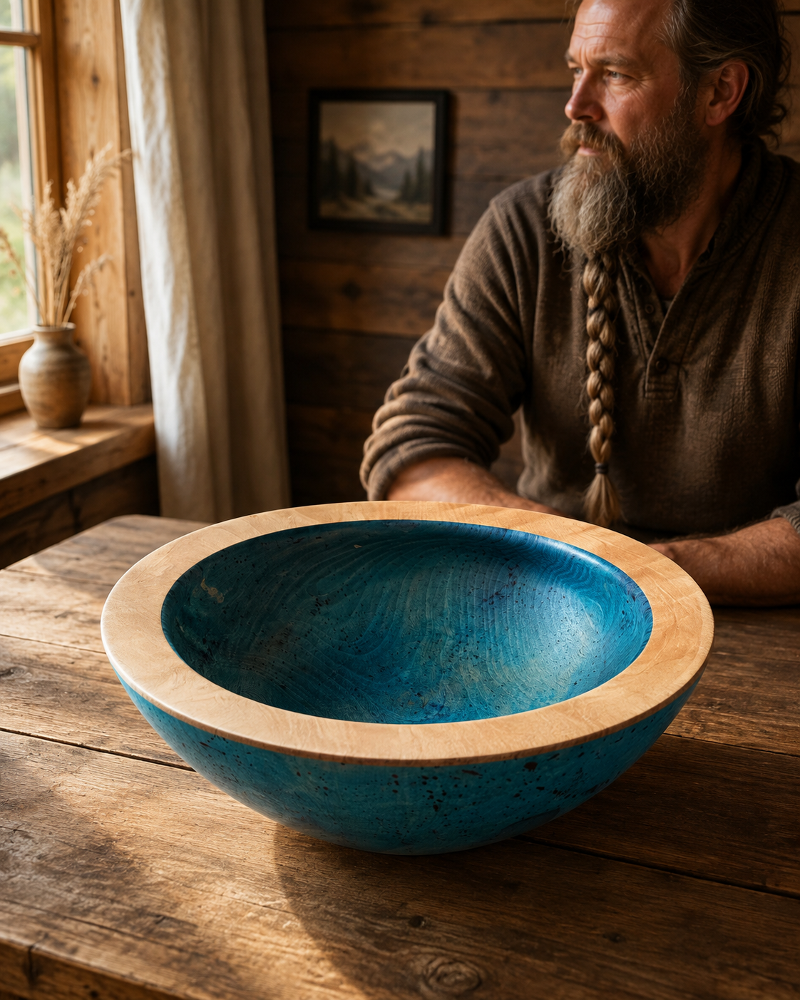 Blue bowl