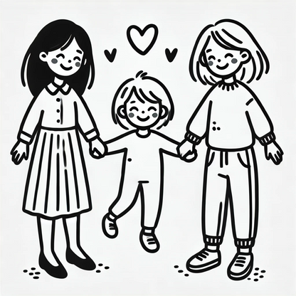 Wooden puzzle – Montessori-inspired coloring game (140×140 mm)