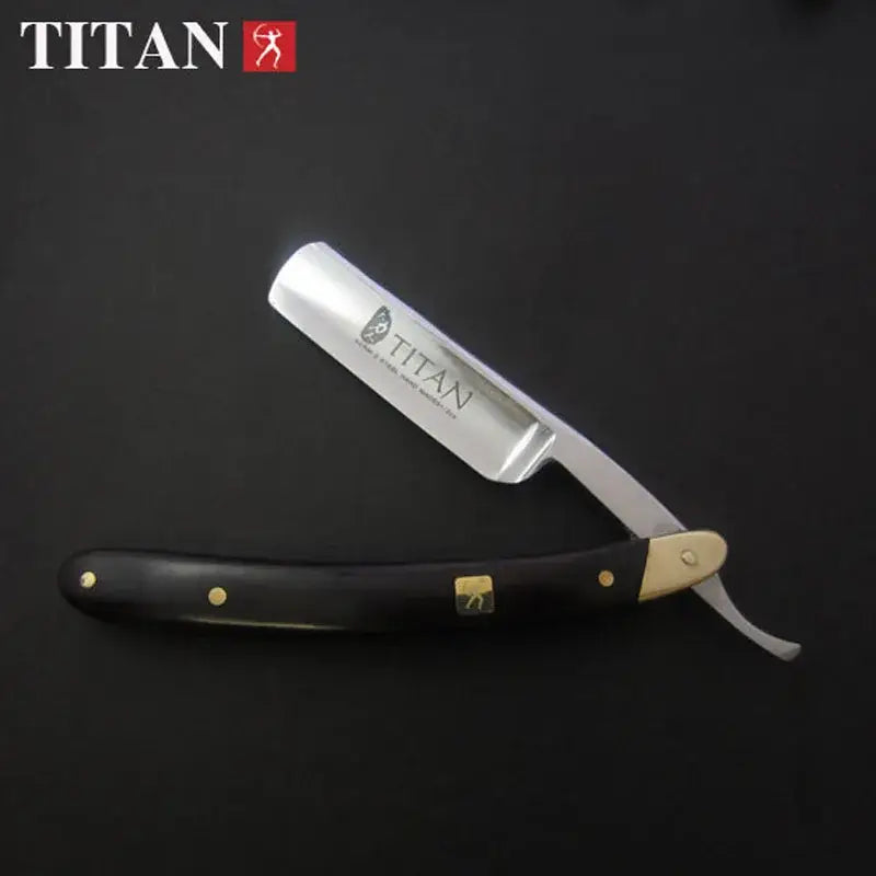 Titan straight razor barber razors for beard male shaving knife men’s safety shaver razors