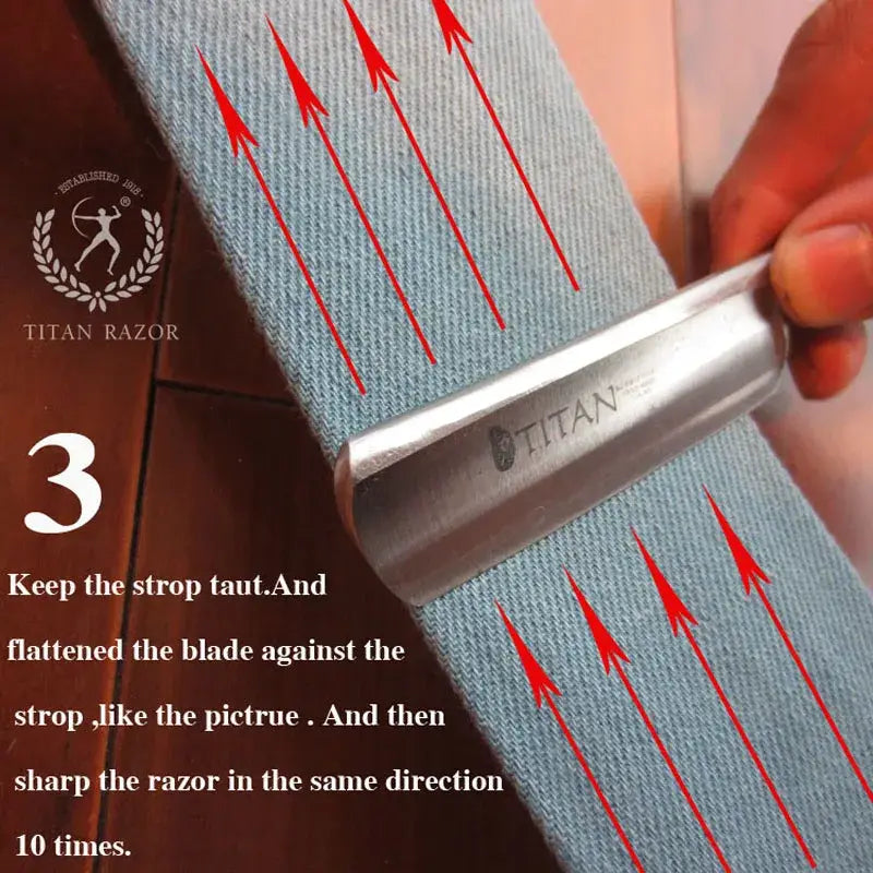 Titan straight razor barber razors for beard male shaving knife men’s safety shaver razors