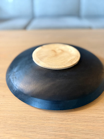 Dreid trefat i natur og ibenholt – 29,5 cm