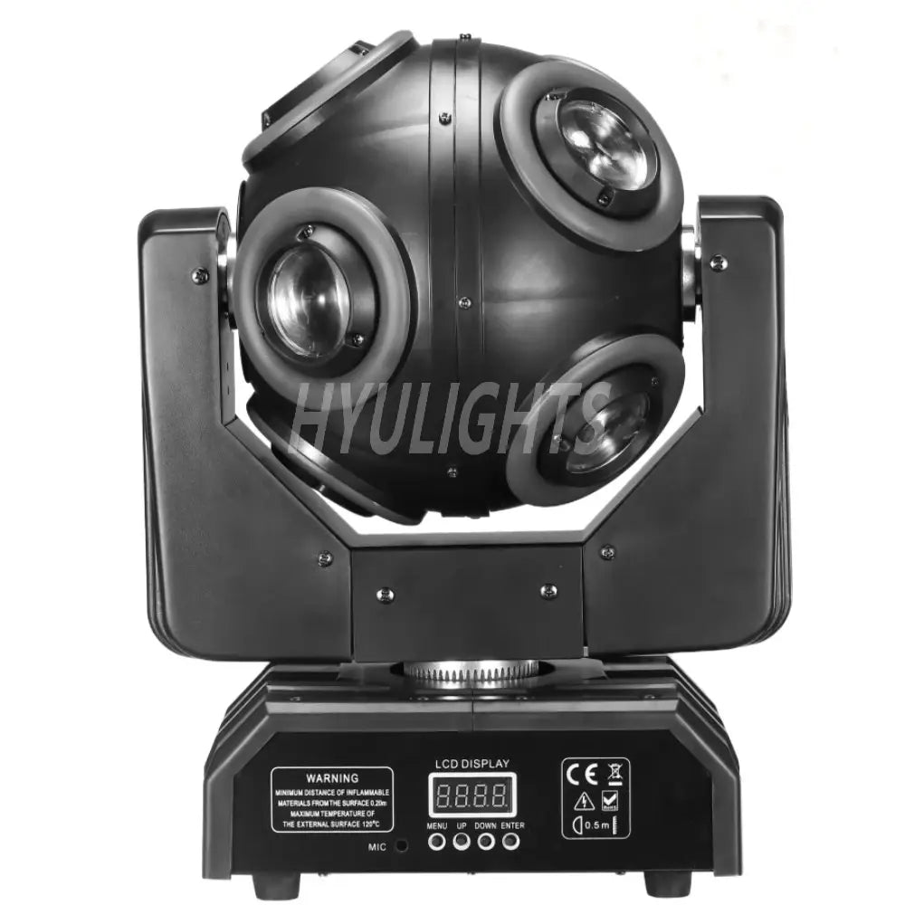 LED 150w Moving Head 8x15W Beam Light with Halo RGBW 4in1 LED DJ Stage Tilt scan 360°Rotation DMX 512 Disco Bar Dj