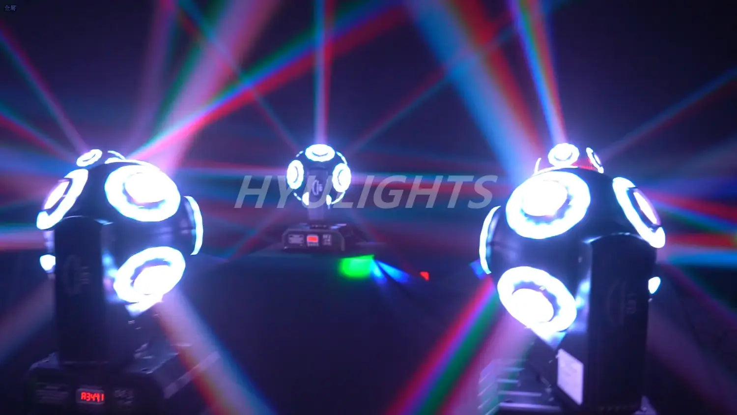 LED 150w Moving Head 8x15W Beam Light with Halo RGBW 4in1 LED DJ Stage Tilt scan 360°Rotation DMX 512 Disco Bar Dj