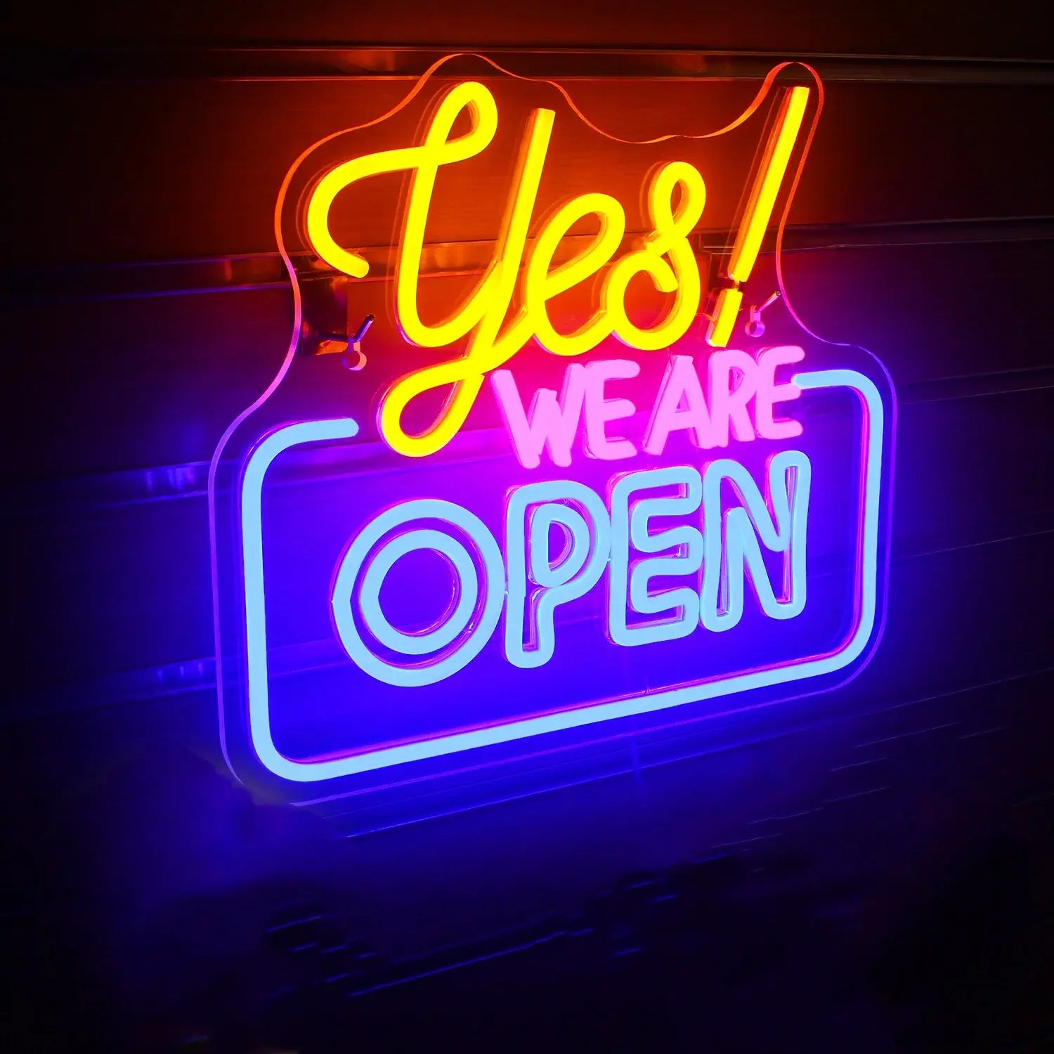 Open Neon Signs Bright Led Light Advertisement Board Electric Display Sign Walls Window Door Bar Shop Coffee Salon