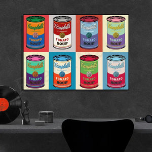 Campbell’s Tomato Soup Pop Art Poster - Andy Warhol - morsomme skilt