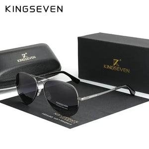 KINGSEVEN solbrille for menn Photochromic polariserende UV400 - solbriller