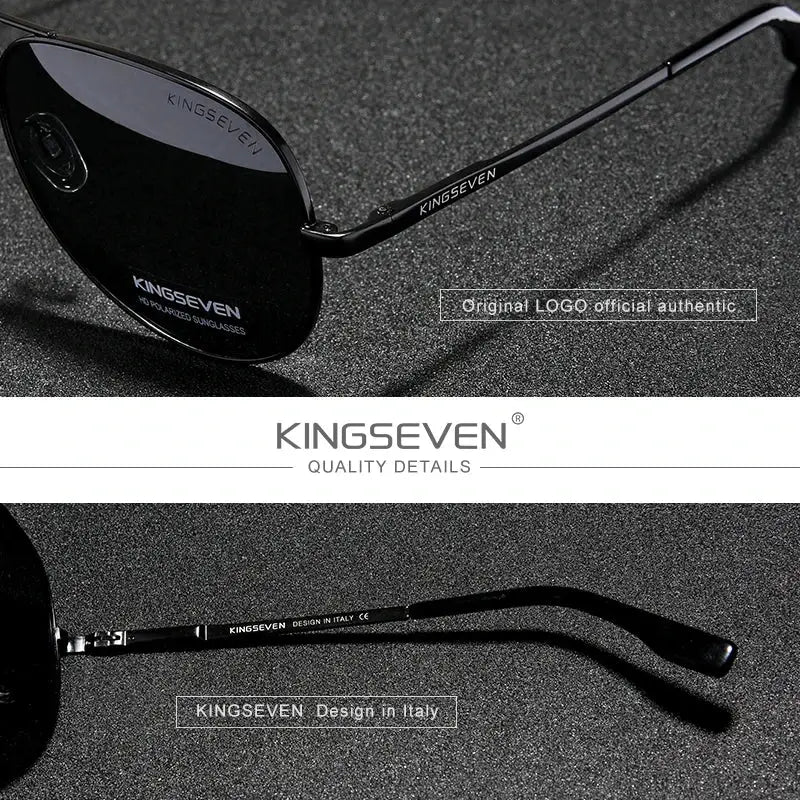 KINGSEVEN solbrille for menn Photochromic polariserende UV400 - solbriller