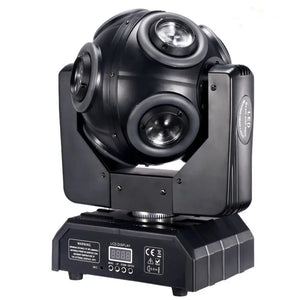 LED 150w Moving Head 8x15W Beam Light with Halo RGBW 4in1 LED DJ Stage Tilt scan 360°Rotation DMX 512 Disco Bar Dj