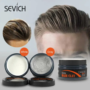 Sevich Strong High Hold Hair Styling Clay Promades Low Shine Matte Finished Molding Cream Long Lasting Stereotype Hair